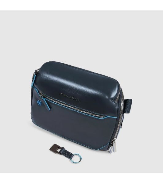 Сумка Piquadro Blue Square CA6900B2/BLU2 темно-синяя натур.кожа