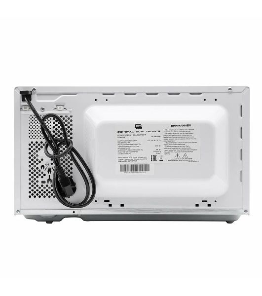 Микроволновая печь General Electronics GE-MS120W белый, 20 л, 700 Вт, переключатели - поворотный механизм