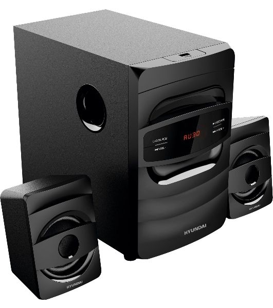 Микросистема Hyundai H-MS1404 черный 30Вт FM USB BT SD