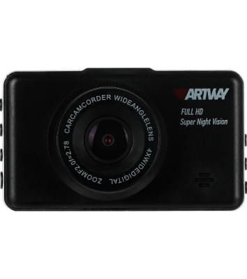 Видеорегистратор Artway AV-396 Super Night Vision, 1920x1080, 3", G-сенсор, датчик движения