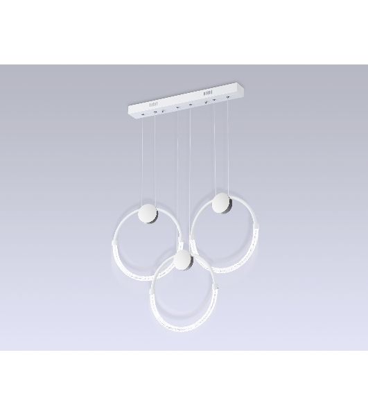 Светильник Ambrella light FL10595/3 WH/CH белый/хром 4200K 34W 630*20*1200 (Без ПДУ)