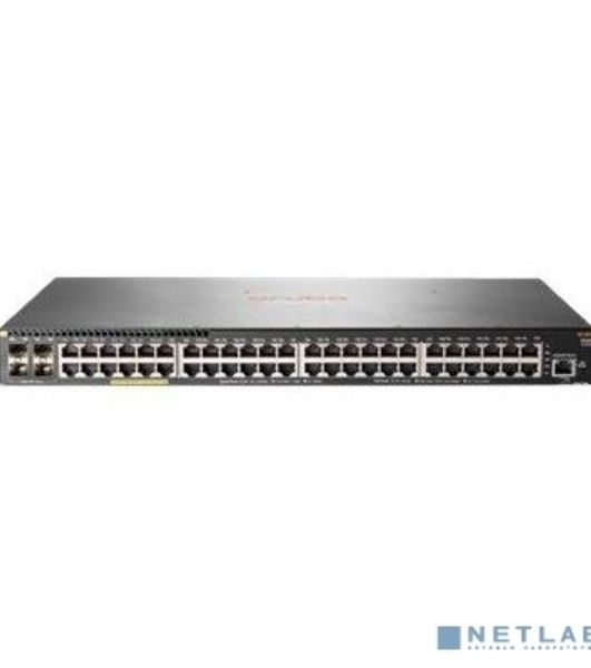 Коммутатор HPE Aruba 2930F 48G PoE+ 4SFP, 48×1 Гбит/с PoE+ + 4×1 Гбит/с SFP, управляемый