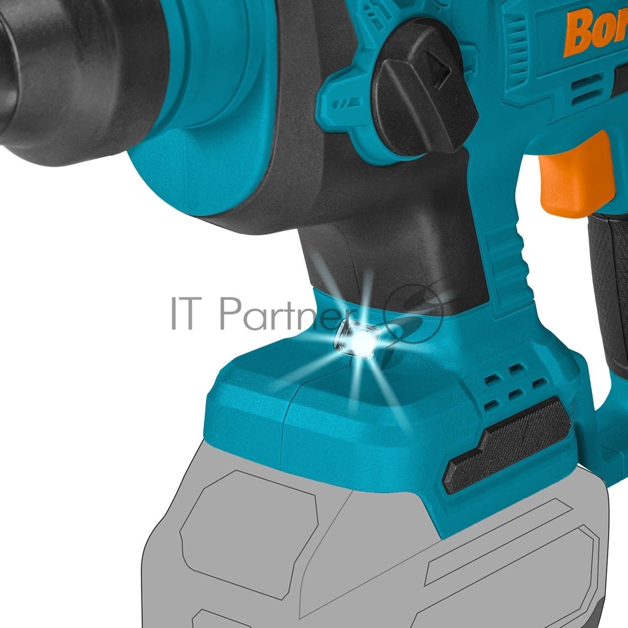 Перфоратор Bort BHD-18Li-XDK, SDS-plus, 18 В, 1,7 Дж, от аккумулятора