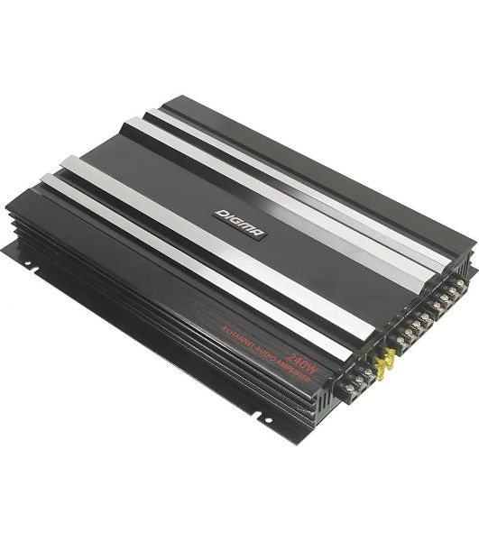 Усилитель автомобильный Digma DCP-400 четырехканальный