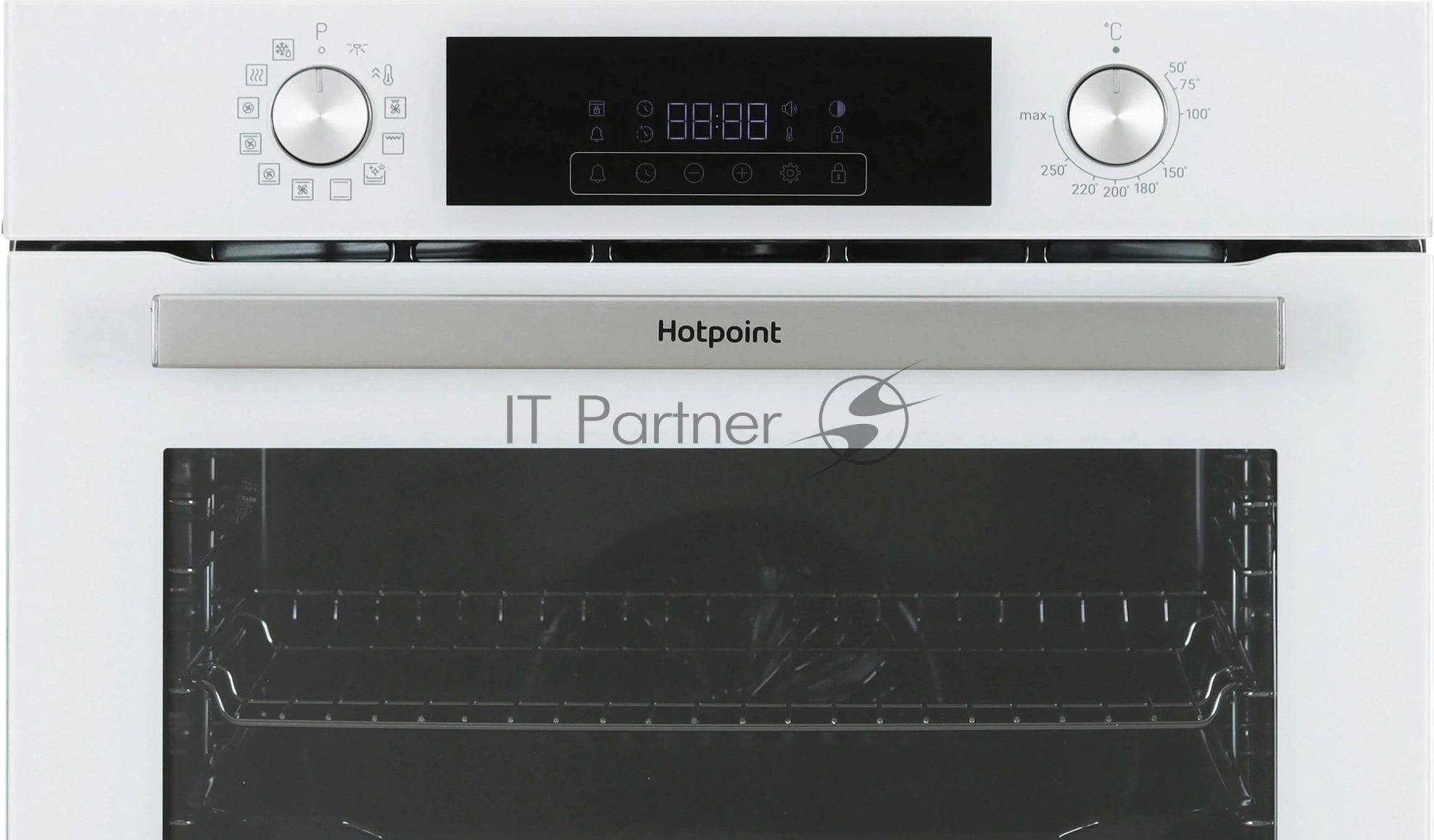 Встраиваемый электрический духовой шкаф Hotpoint HFE9 1231 JSH WHG, 72 л, 280 °C, конвекция, гриль, очистка паром, класс A