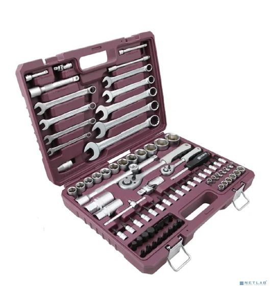 Набор инструмента универсальный Thorvik TS082 1/4", 1/2"DR, 82 предмета