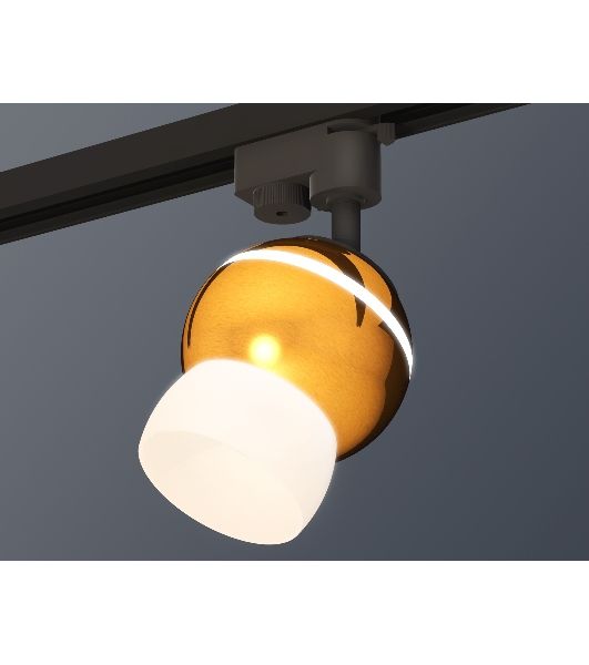 Светильник Ambrella light XT1105008 PYG/SBK/FR золото желтое полированное/черный песок/белый матовый MR16 GU5.3 LED 3W 4200K