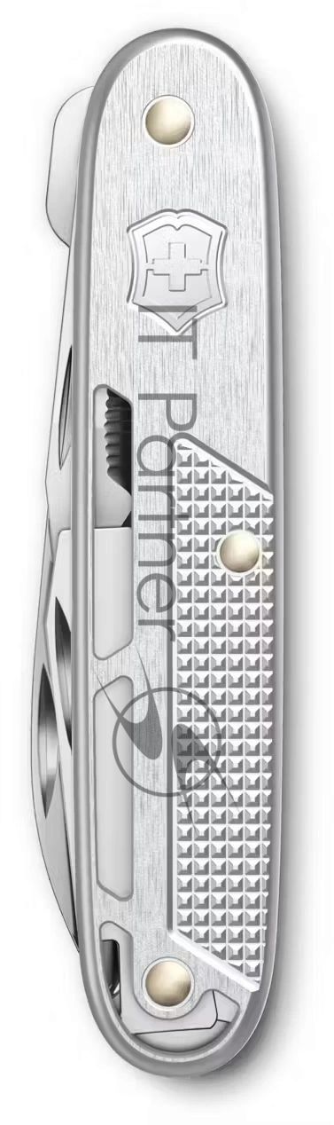 Нож перочинный Victorinox Synergy Alox (0.8216.26) 93мм 9функц. серебристый