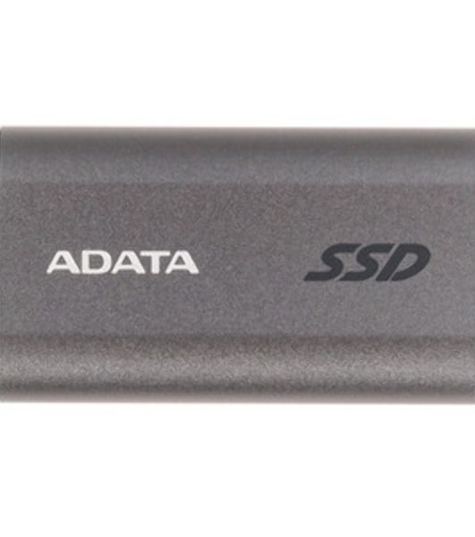Внешний SSD ADATA Elite SE880, 4TB, USB 3.2 Gen 2x2 Type-C, R/W 2000/2000, серый