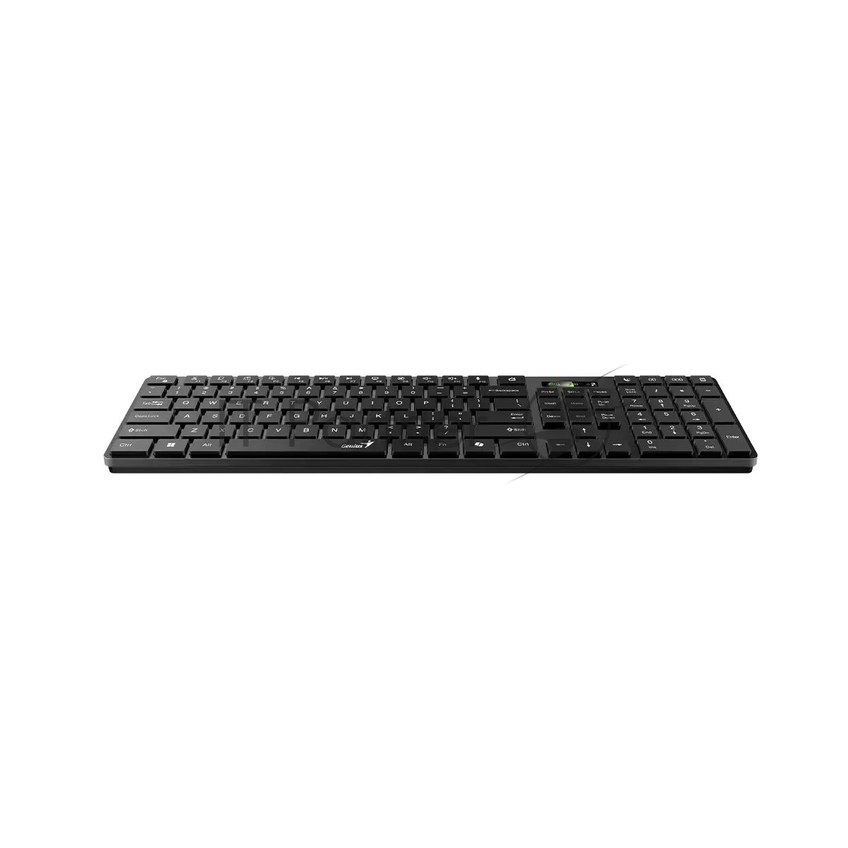 Клавиатура Genius Slimstar 7250BT беспроводная, Bluetooth, радиоканал, черный