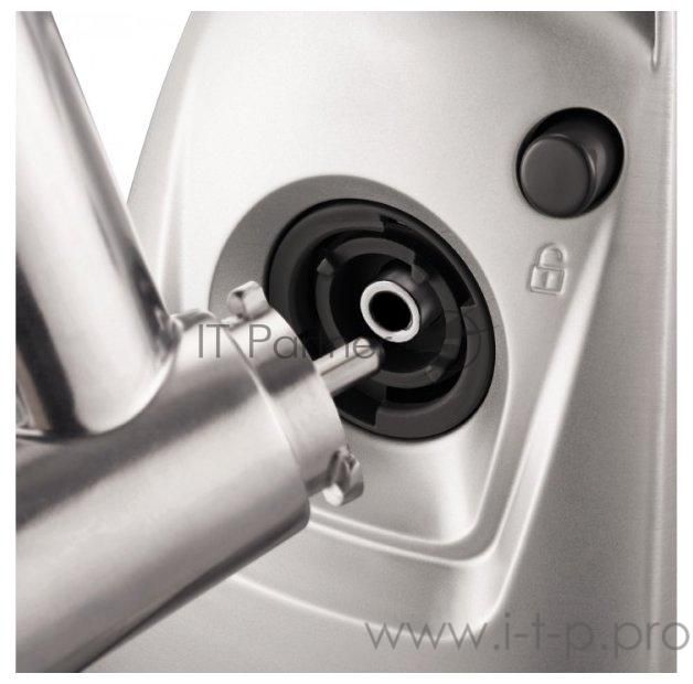 Мясорубка электрическая Moulinex ME688832 черный, 2200 Вт, 4.5 кг/мин, реверс, насадки - 6