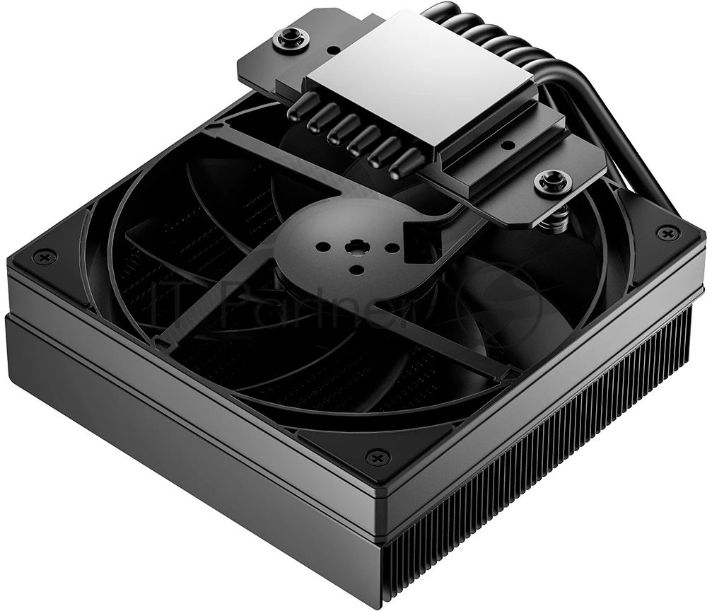Кулер для процессора ID-Cooling IS-77 XT Black, 120 мм, алюминий/медь, 500-1850 об/мин, 33.9 дБ, 4-pin PWM, 150 Вт, высота 77 мм, без подсветки