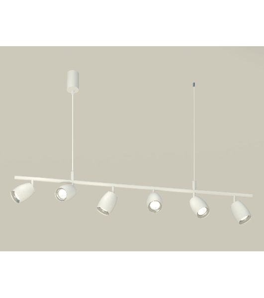 Светильник Ambrella light XB9005500/6 SWH/PSL белый песок/серебро полированное MR16 GU5.3 (С9005, С1122, N7012)