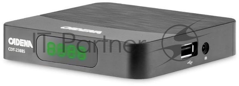 Приставка для цифрового ТВ Cadena CDT-2311 MINI черный, DVB-T2, DVB-T, HDMI, USB 2.0