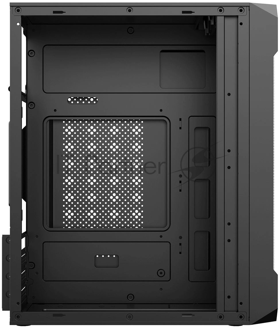 Корпус Bloody CC-129-BK, Mini-Tower, чёрный