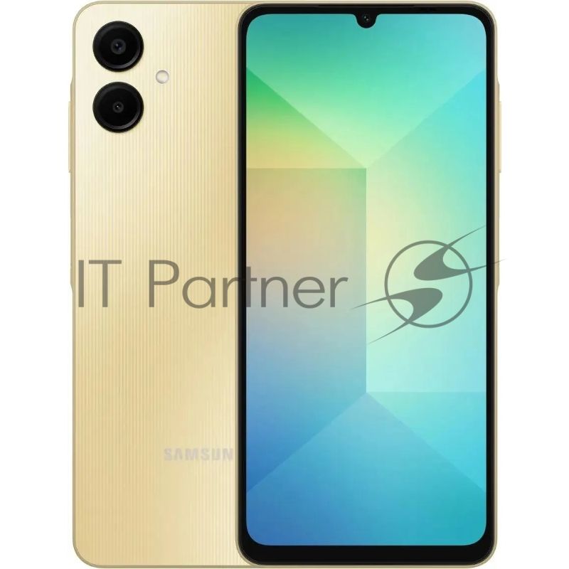 Смартфон Samsung Galaxy A06, 4/64Gb, золотистый