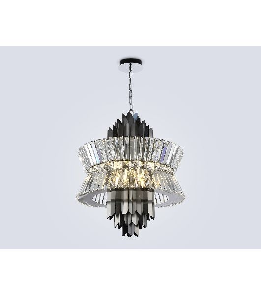 Люстра Ambrella light LH41020/12 BK/CL черный/прозрачный E14*12 max 40W D560*660