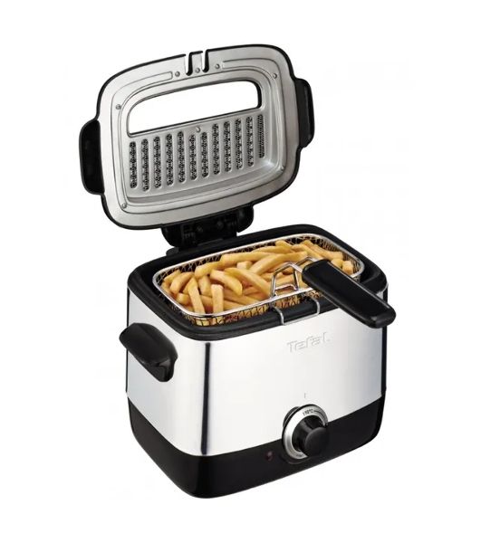 Фритюрница Tefal FF220015 1000Вт серебристый/черный