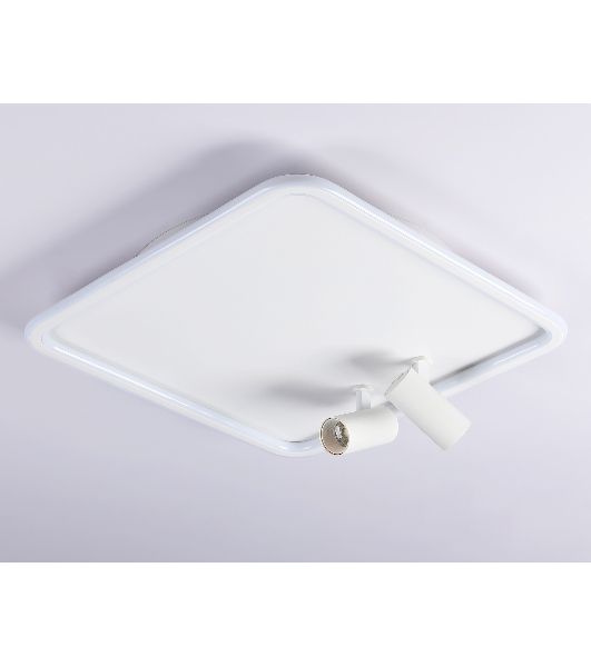 Светильник Ambrella light FL5114/1+2 WH белый 97W 3000K-6400K 480*480*130 (ПДУ ИК)
