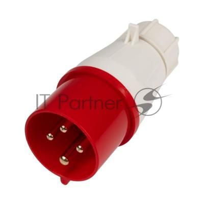 Вилка переносная PPC 024 3Р+РЕ 32А 380В IP44 Jazzway