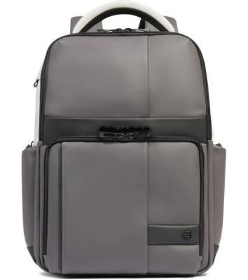 Рюкзак мужской Piquadro Wollem Rubber CA6239W129W/GRN серый/черный полиуретан