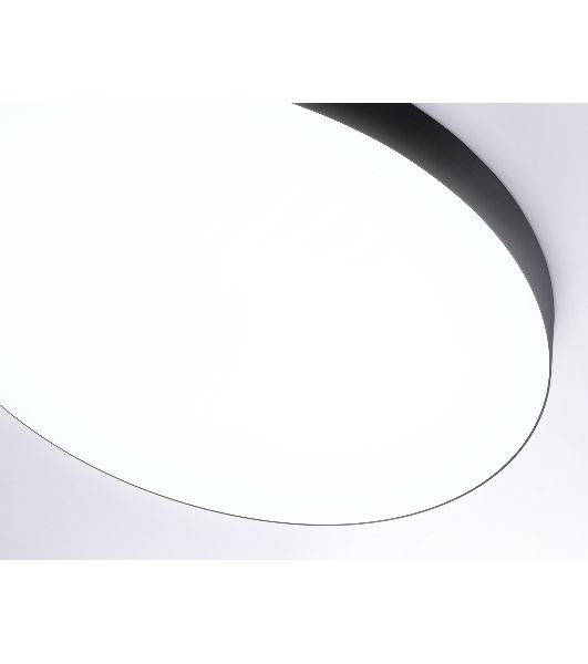 Потолочный светодиодный светильник Ambrella light FV5542 BK черный LED 130W 4200K D800*58 (Без ПДУ)