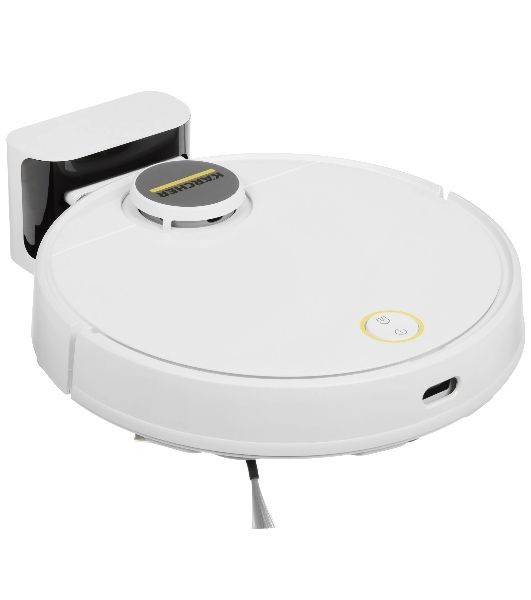 Робот-пылесос Karcher RVC 3 Comfort белый, 2600 мАч Li-Ion, уборка сухая/влажная, пылесборник контейнер 0.5 л