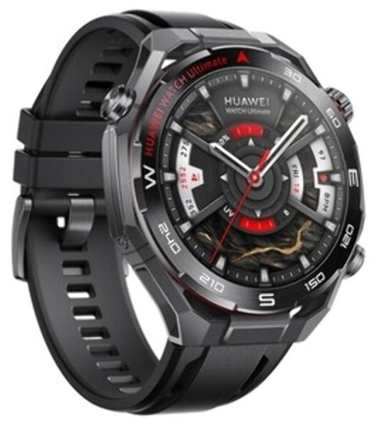 Умные часы Huawei Watch Ultimate 2 MCH-AL00, 1.5" AMOLED, Wi-Fi, Bluetooth, NFC, 20 ATM, титан / синий / белый