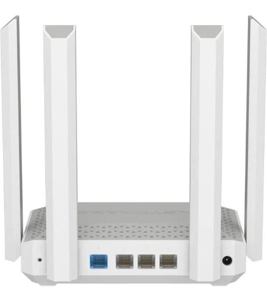 Роутер беспроводной Keenetic Netcraze Sprinter (NС-3711) AX3000 10/100/1000BASE-TX белый