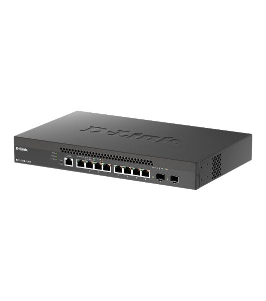 Коммутатор D-Link DXS-1210-10TS/B2A, 8×10 Гбит/с + 2×10 Гбит/с SFP+, управляемый