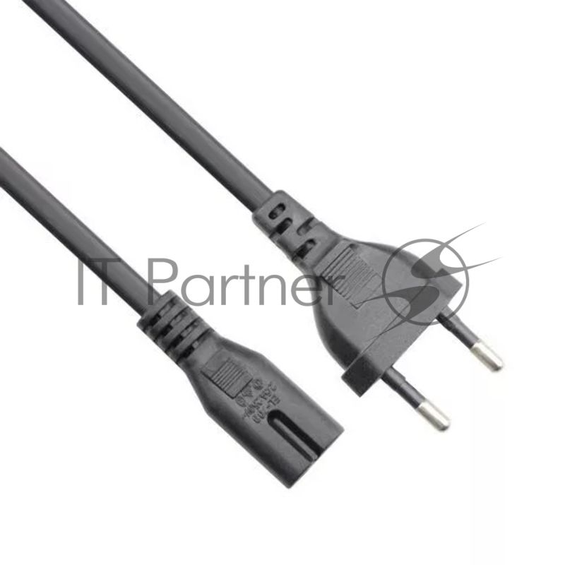Кабель для аудио-видео техники IEC-320-C7--розетка 220V, 2-pin, 1,8м, медь, VCOM