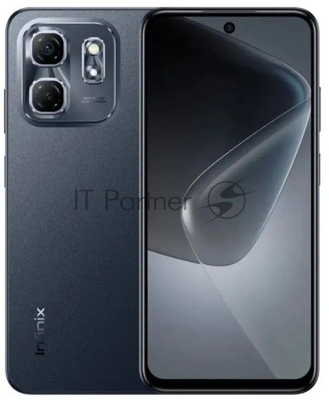 Смартфон Infinix HOT 50i, 4/128Gb, черный