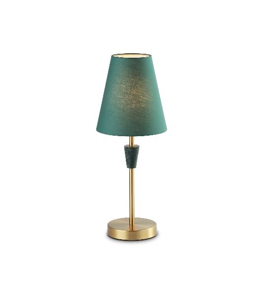 Светильник Ambrella light LH75057 BS/GN латунь/зеленый E14 max 40W D180*460
