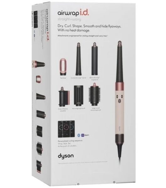 Мультистайлер Dyson Airwrap ID HS08 Ceramic Pink (Straight+Wavy) керамический розовый/розовое золото, 1300 Вт, ионизация
