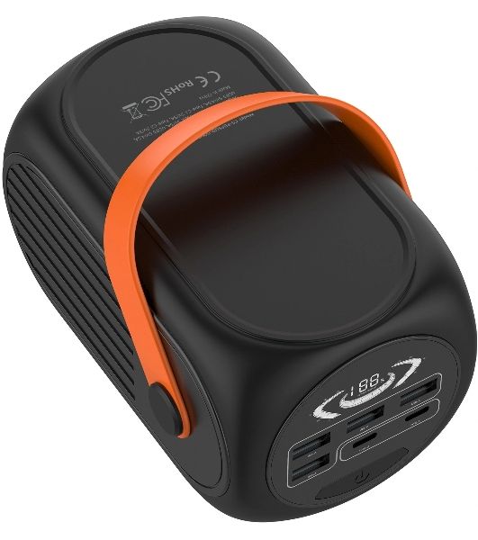 Портативный аккумулятор Cactus CS-PBFSUD-60000 60000mAh 80W 4.5A черный