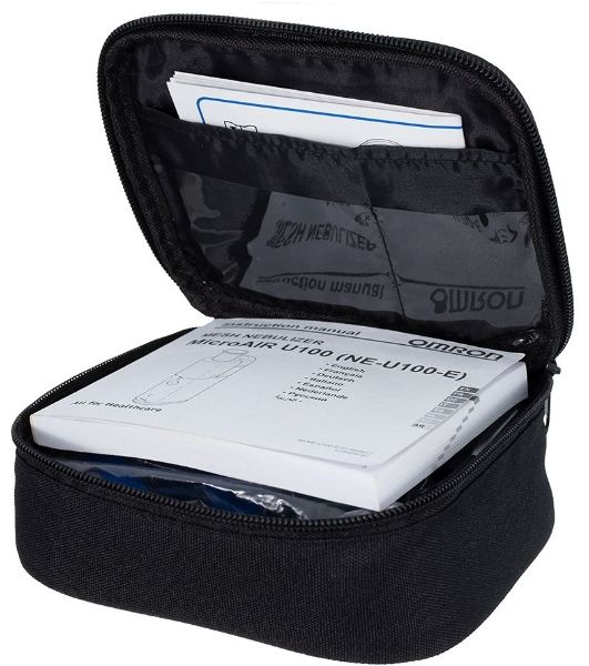 Ингалятор Omron U100 NE-U100-E ультразвуковой стационарный белый/серый