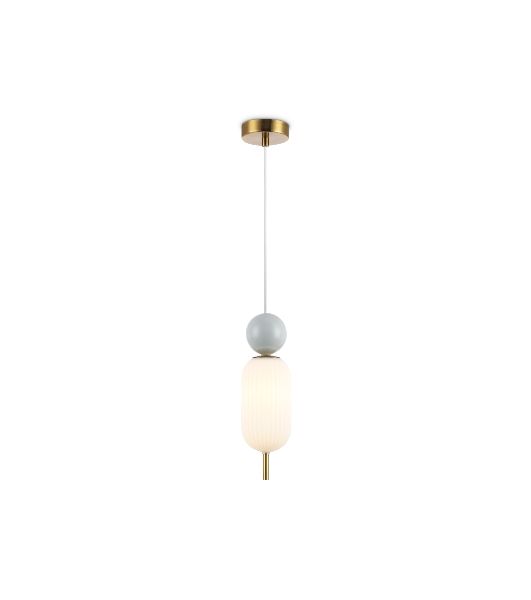 Светильник Ambrella light LH53101 BS/GR/FR латунь/серый/белый матовый G9 max 28W D100*330