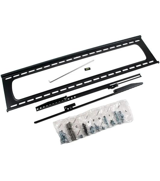 Кронштейн для телевизора Kromax STAR PRO-111 черный, 55"-100" макс. 103 кг, настенный, фиксированный
