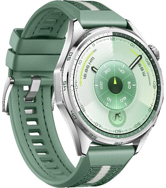 Умные часы Huawei Watch GT 6 ATM-B19, 1.47" AMOLED, Bluetooth, 5ATM, зеленый