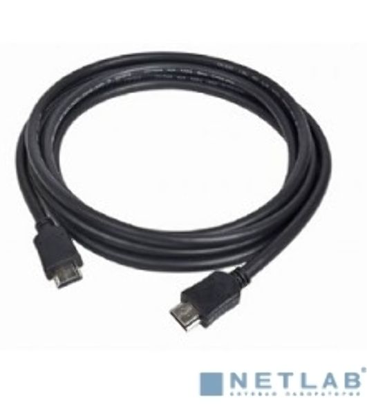 Кабель Cablexpert HDMI CC-HDMI4-30M, 19M/19M, v1.4, медь, позол.разъемы, экран, усилитель сигнала, 30м, черный, пакет