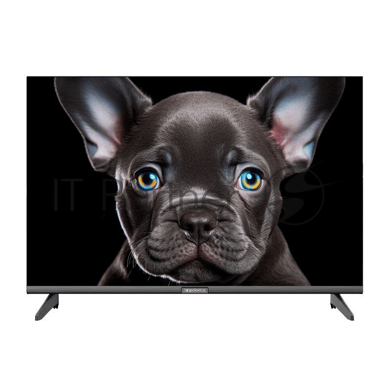 Телевизор TopDevice 24" TDTV24CS08H_BK черный Direct LED HD Smart Салют ТВ 1GB/8GB