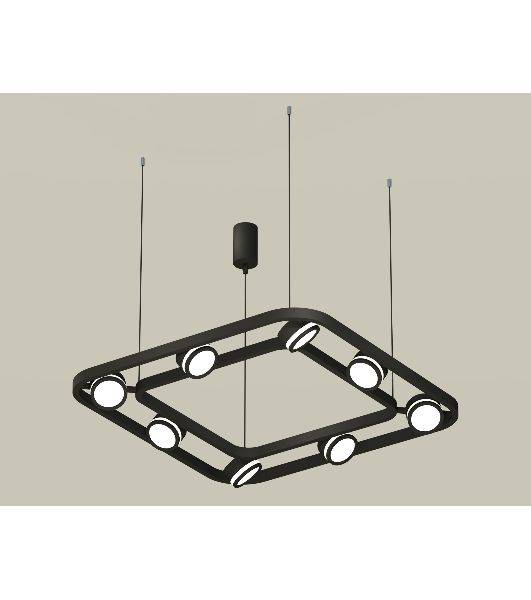 Светильник Ambrella light XB9182150/8 SBK/FR черный песок/белый матовый GX53 (C9182, N8415)