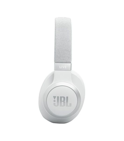 Беспроводные/проводные наушники JBL Live 770NC белый, полноразмерные, Bluetooth + проводной, адаптивное шумоподавление