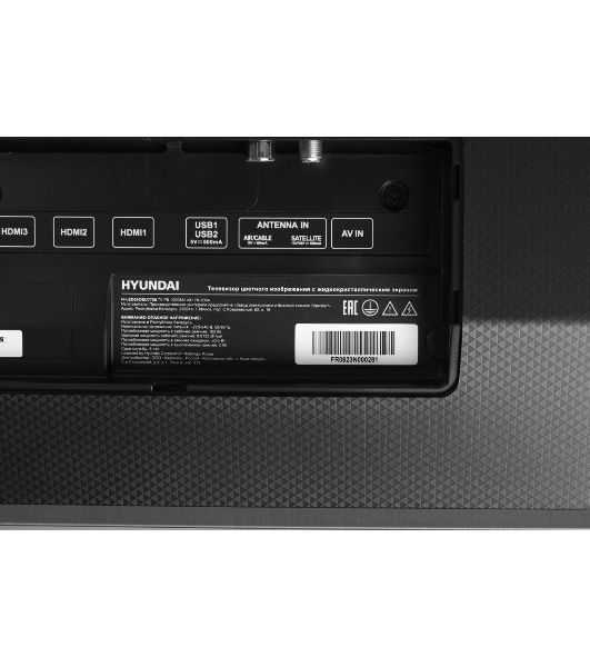 Телевизор Hyundai 55" H-LED55OBU7700 черный OLED UHD 120Hz Smart TV