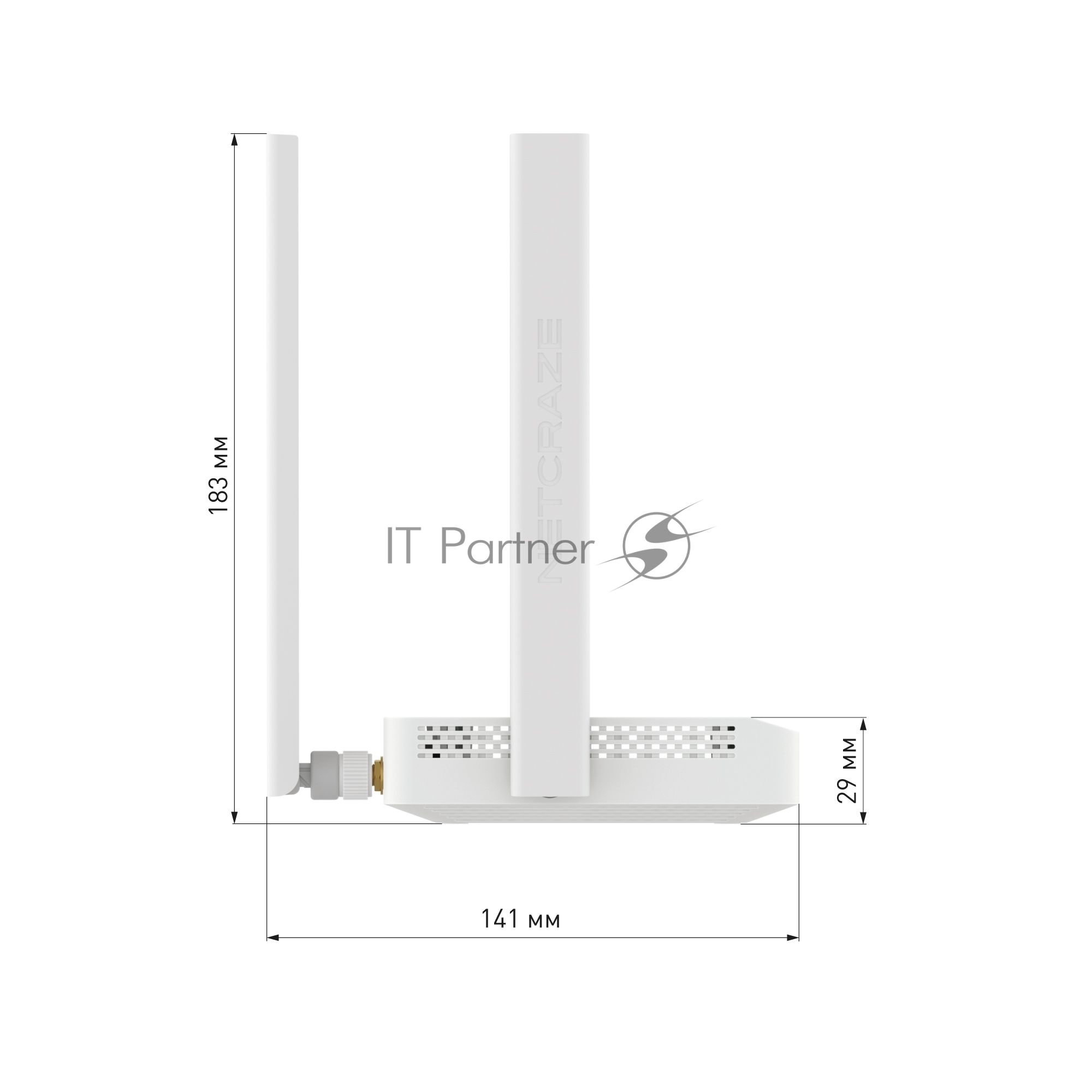 Интернет-центр Netcraze Explorer 4G (NC-4910) с модемом 4G, Mesh Wi-Fi 5 AC1200 и 4-портовым Smart-коммутатором