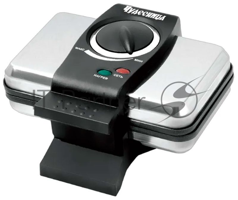 Вафельница Чудесница ЭВ-3Ч 1000 Вт, черный/серебристый