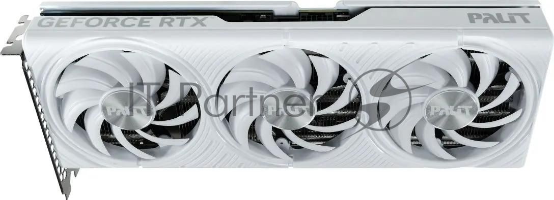 Видеокарта Palit GeForce RTX 5070 WHITE OC, 12 GB GDDR7, 192 bit, 3xDisplayPort, HDMI, GPU 2325 MHz