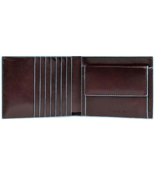 Кошелек мужской Piquadro Blue Square PU1239B2R/MO коричневый натур.кожа