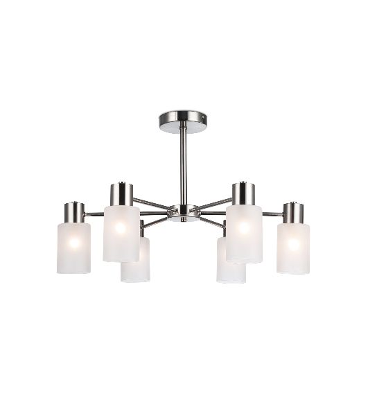 Светильник Ambrella light TR9572/6 SN сатин E14*6 max 40W 620*620*385