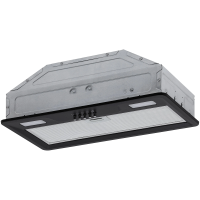 Вытяжка встраиваемая Krona KATE 600 BLACK PB V2 черный, 52.5 см, 850 м/ч, 36 дБ